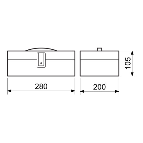 TS.816 pokladnička na kľúč