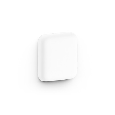 Zidni čep kvadratni bijeli OBK4BI