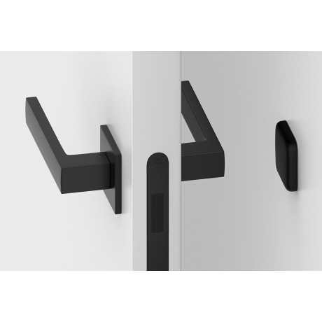 Zidna kvadratna crna kvaka OBK4CZ.