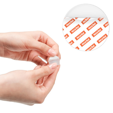 Zaustavnik POINT samoljepljivi prozirni OB22PR.