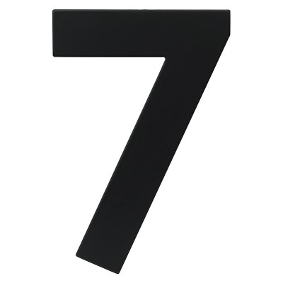 RN.120L.7.CE broj "7" 120mm crna mat