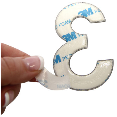 RN.120L.9.CE broj "9" 120mm crna mat