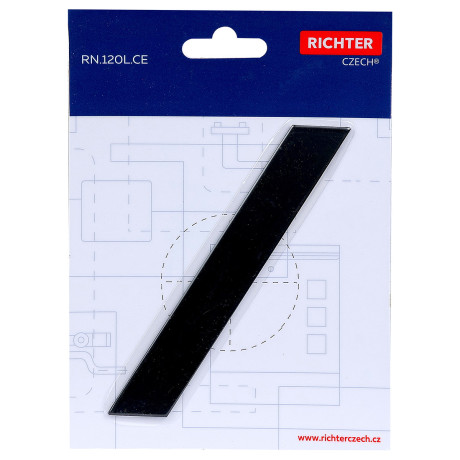 RN.120L./.CE crta "/" 120mm crna mat