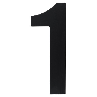 RN.150L.1.CE broj "1" 150mm crna mat