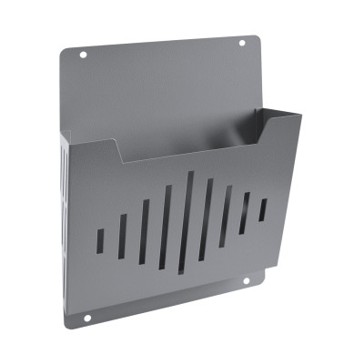 KR2 košara za letke RAL7040 siva