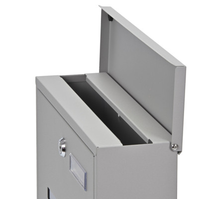 NELA poštanski sandučić srebrne boje