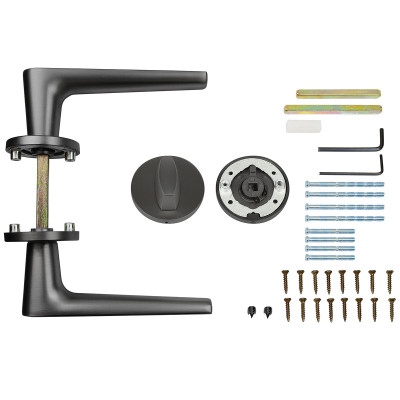 RK.K16.BOLOGNA.WC.ANT ručka za vrata