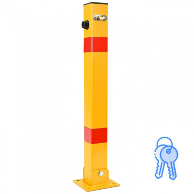 US07K sklopivi stup s zaključavanjem žute boje.