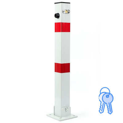 US03K preklopivi stup s bravom bijela.