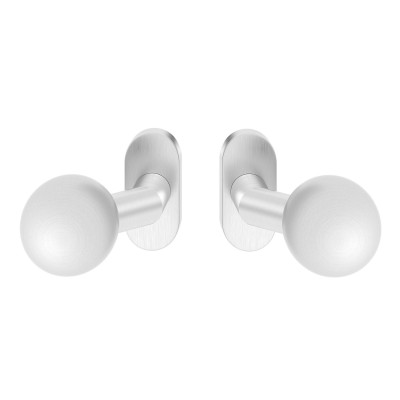 Klik sa ovalnog oblika s okruglom nerez čahuricom SGOWO, par.