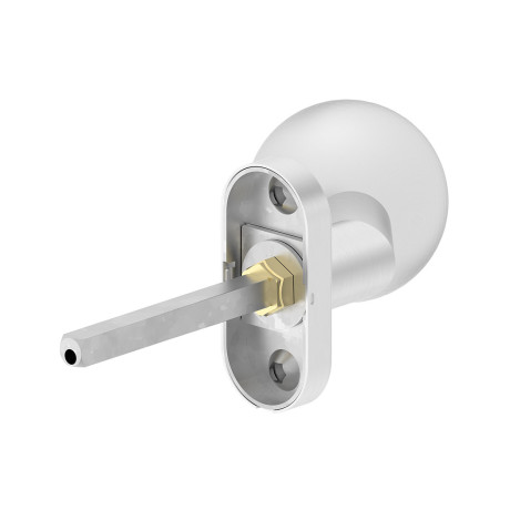 Klik sa ovalnog oblika s okruglom nerez čahuricom SGOWO, par.