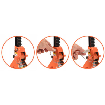 D2445 podrška za auto 3T s dodatnim osiguračem