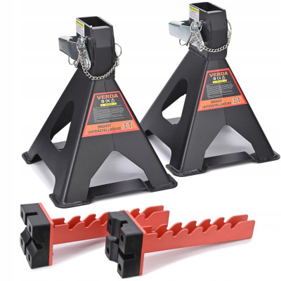 D2437 Stalci za auto od 3 t s dodatnim osiguračem