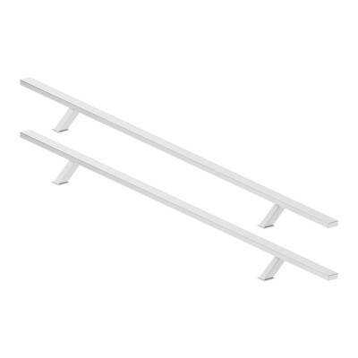 Ručka 150/100 četvrtasta sa zaobljenim rubovima, obostrano.