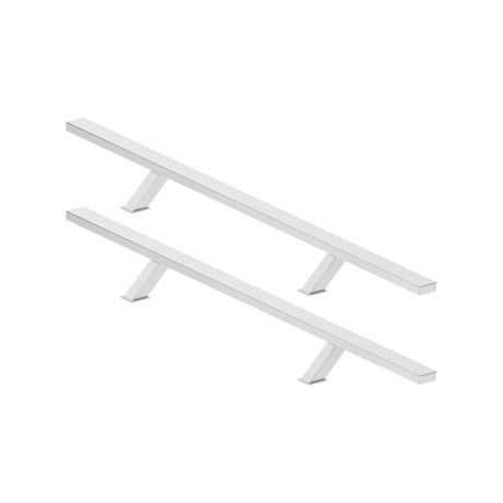 Ručka 100/50 četvrtasta sa kosim bridom, dvostrana.