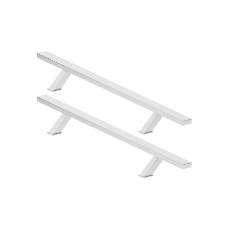 Ručka 80/50 četvrtasta sa kosim rubom, obostrano