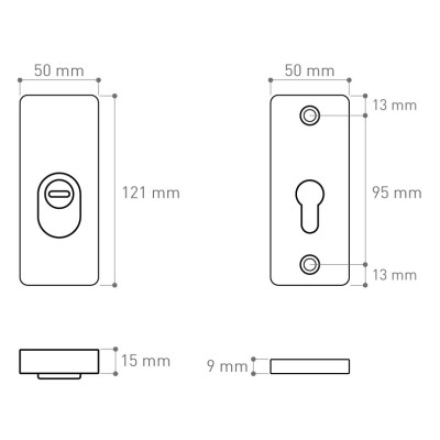 ATLAS poklop gornji RC3 INOX SGATKIRC3