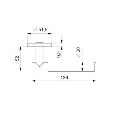 SORIA PZ ključ u vrata zlato