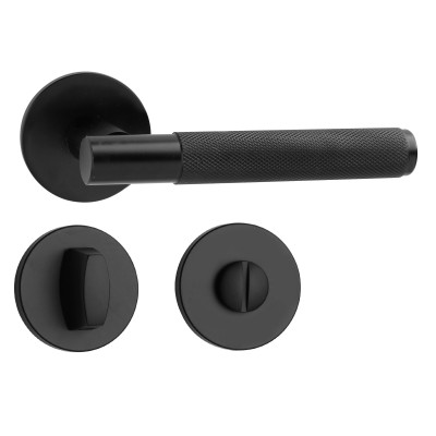 SORIA WC kvaka za vrata crna