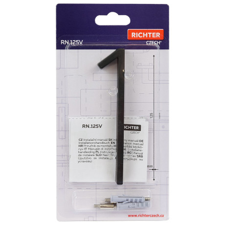 RN.125V.1.CE broj "1" crni