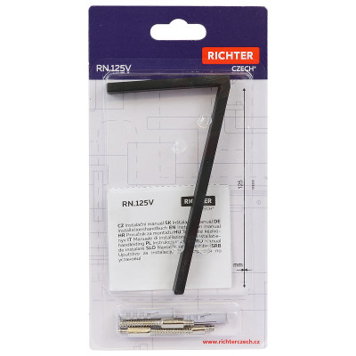 RN.125V.7.CE broj "7" crne boje