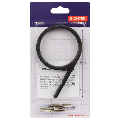 RN.125V.9.CE broj "9" crna.