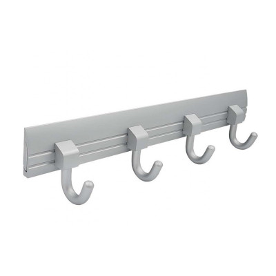 BRUNO vješalica s 4 kukicama Al 294mm.