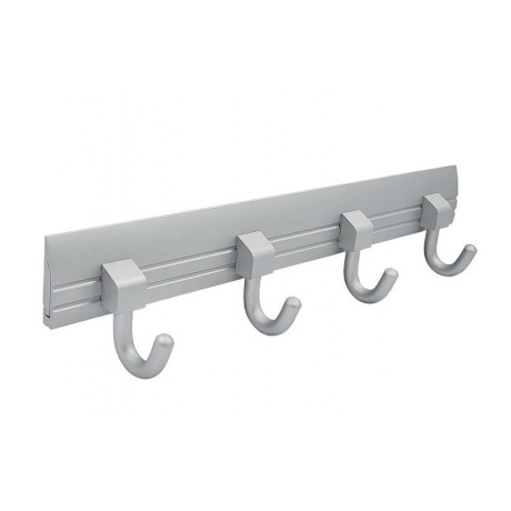 BRUNO vješalica s 4 kukicama Al 294mm.