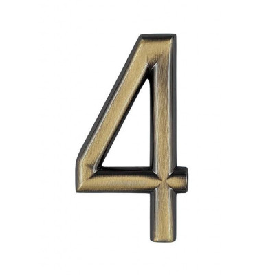 Broj "4" 75mm bronca.