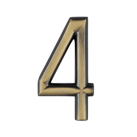 Broj "4" 75mm bronca.