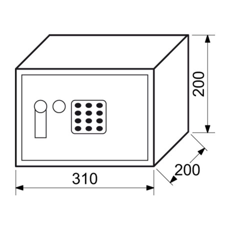 RS.20.EDK elektronički sef