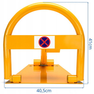Sklapajući parkirni blokator.