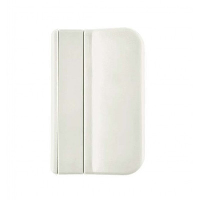 Ručka za balkonska vrata Ph bela prečnika 42,5 mm.