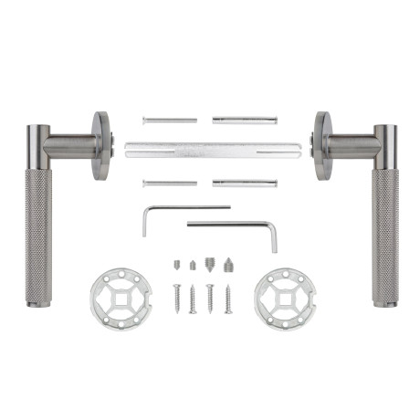 SORIA BB ručka za vrata brušeni nikl