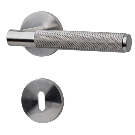 SORIA BB ručka za vrata brušeni nikl