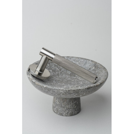 SORIA WC kvaka za vrata brušeni nikal