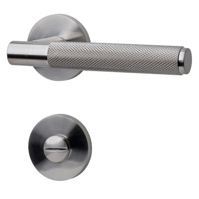 SORIA WC kvaka za vrata brušeni nikal