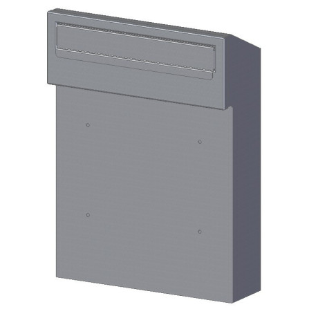 W3 poštanski sandučić crni