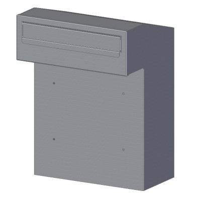 W3 - 2 poštanski sandučići RAL9006