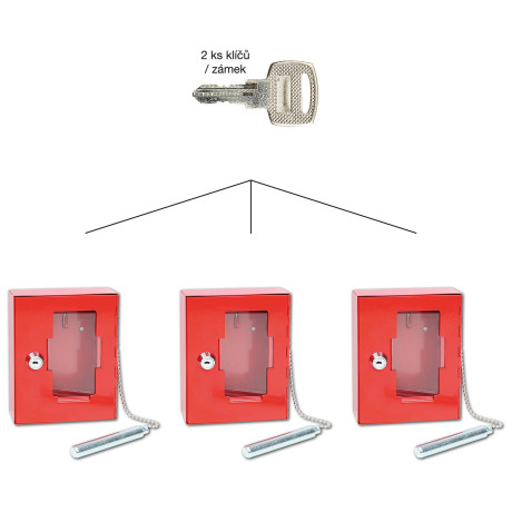 TS.1021.G.SU požarna ormarić za zajednički ključ