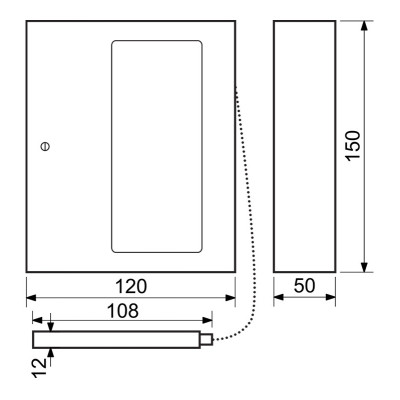 TS.1021.G.SU požarna ormarić za zajednički ključ