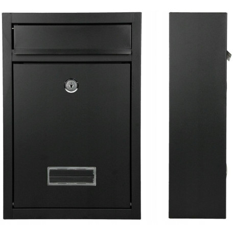 D3664 crna poštanska sandučić