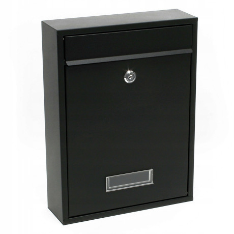 D3664 crna poštanska sandučić