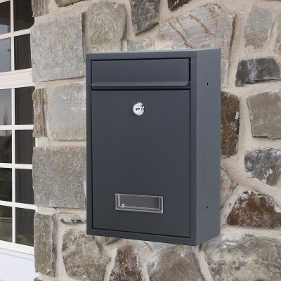 D3664 poštanski sandučić antracit