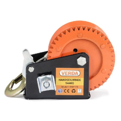 D1130 ručni lanac s kukom za vitlanje 544 kg.