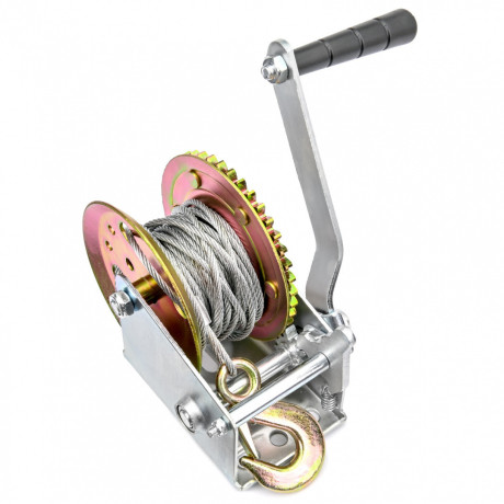 WK540 ručni vitlo s čeličnom sajlom na ručku 545 kg