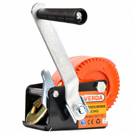 D1115 remenski ručni vitla s kukom 360 kg