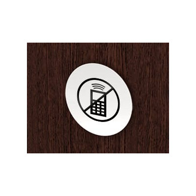 Označenie dverí samolepiace - zákaz telefonovania