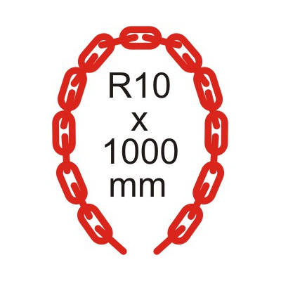 Bezpečnostná reťaz Ø 10mm x 1000mm