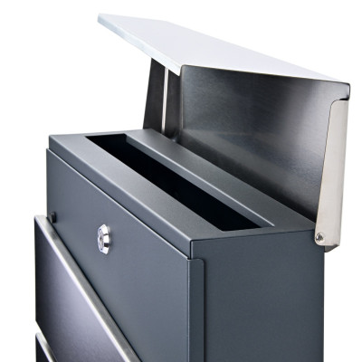 VEVE poštová schránka antracit